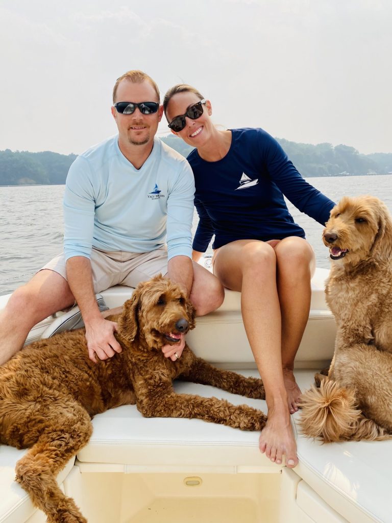 an image of founders, Matt and Deanna